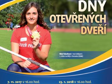 dny otevřených drveří SPORTOVNÍHO GYMNÁZIA