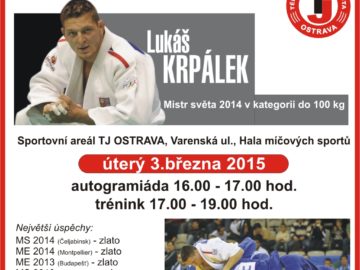 Trénink s Lukášem Krpálkem