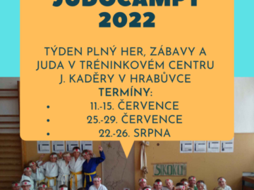 Příměstský judocamp – 2. turnus