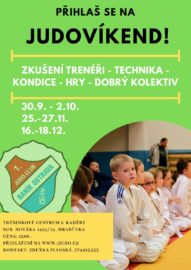 Judovíkend na tatami