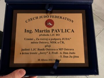 Významné ocenění pro předsedu 1. JCBO